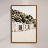 "White Beach Hut II (Millionaires Walk)" - by Thomas Farinacci